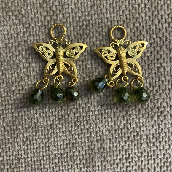 Five pairs of earring charms for hoop earrings - Picture 2 of 13